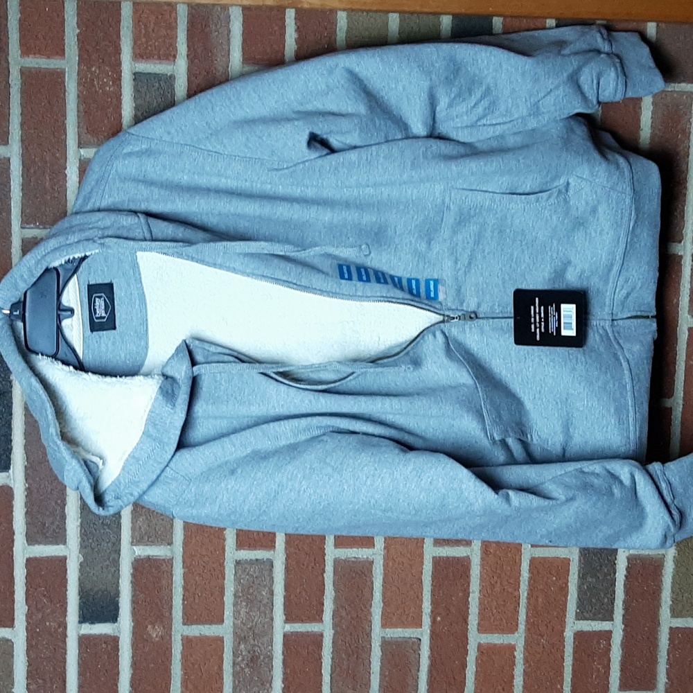 Berkley Jensen Mens Sherpa Lined Hoodie (XXLarge)
